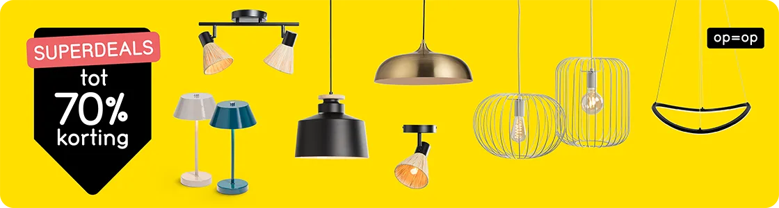 Desktop - Verlichting SUPERDEALS