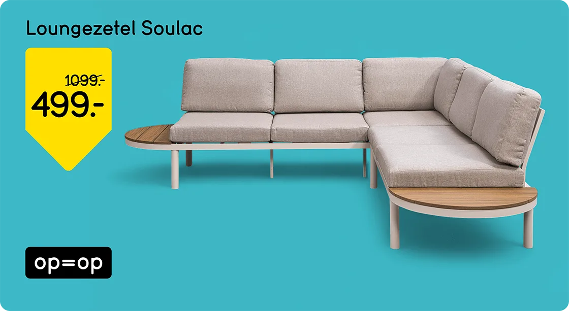 Loungezetel Soulac van 1099.- voor 499.-
