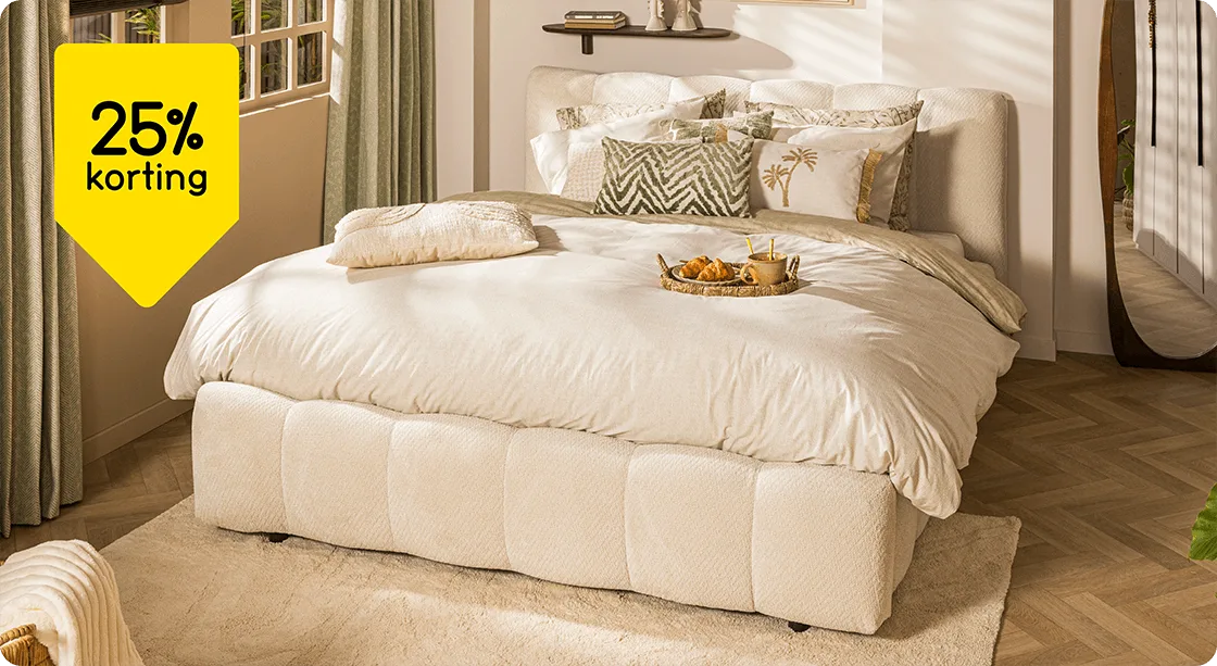 Bed Maudy 25% korting