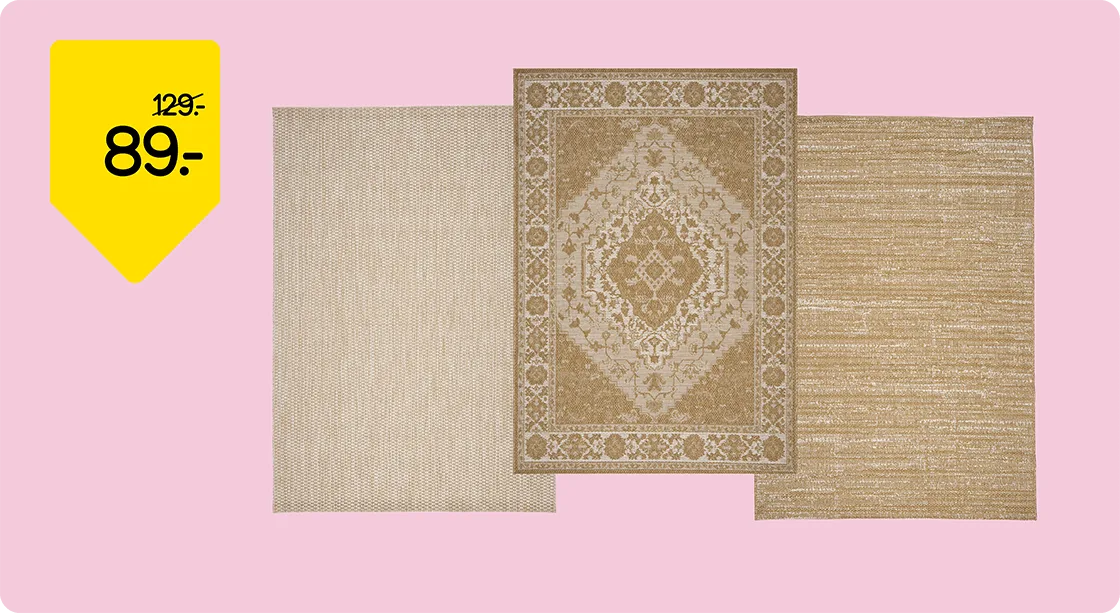 Vloerkleed Cordoba, Perca of Perya van 129.- voor 89.-