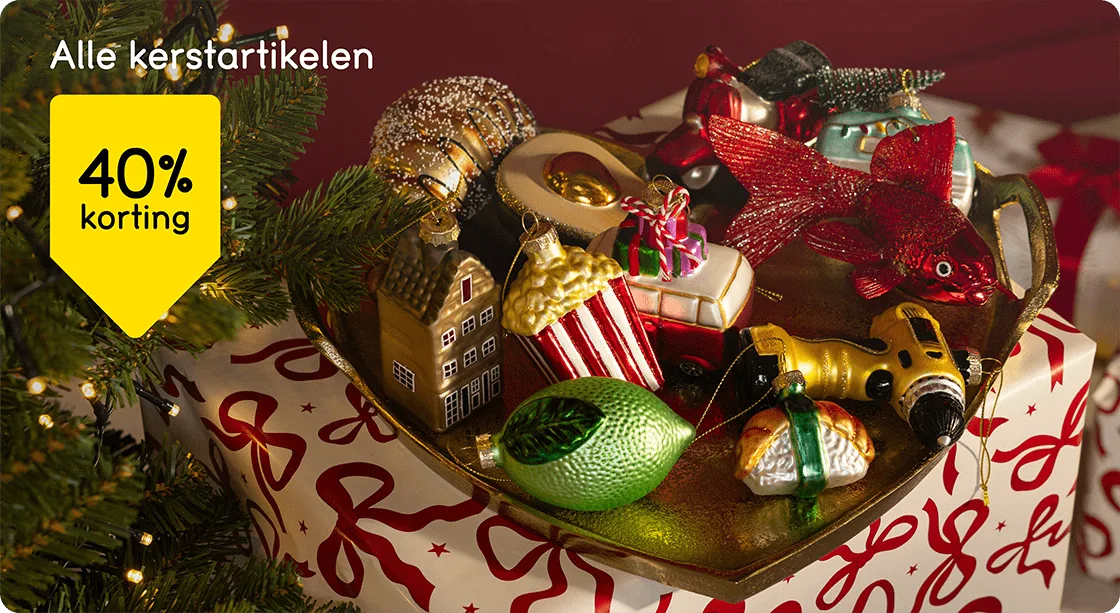 Alle kerstartikelen 40% korting