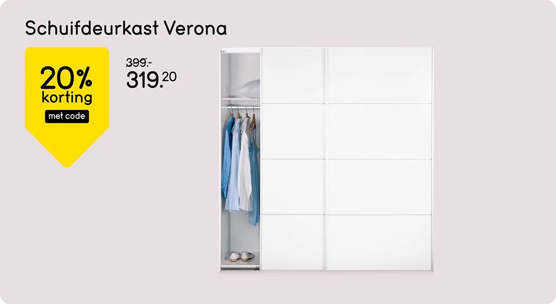 Kast Verona 20% korting