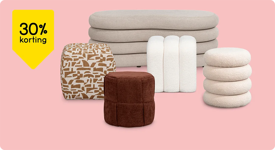 Alle poefjes 30% korting