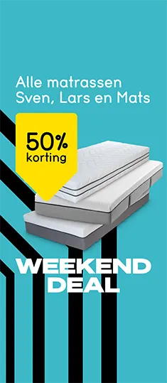 Bekijk diverse matrassen met 50% korting