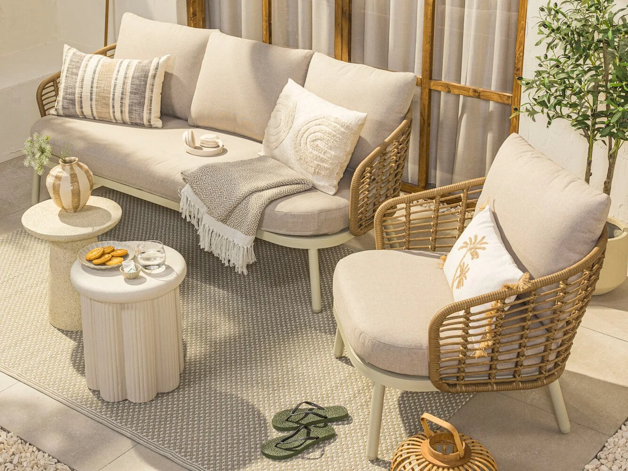Inspiratie - Zo style je een balkon - Kleine tuin - Loungeserie Arcachon - NL