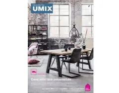 Brochure de table de salle a manger Houston de UMIX