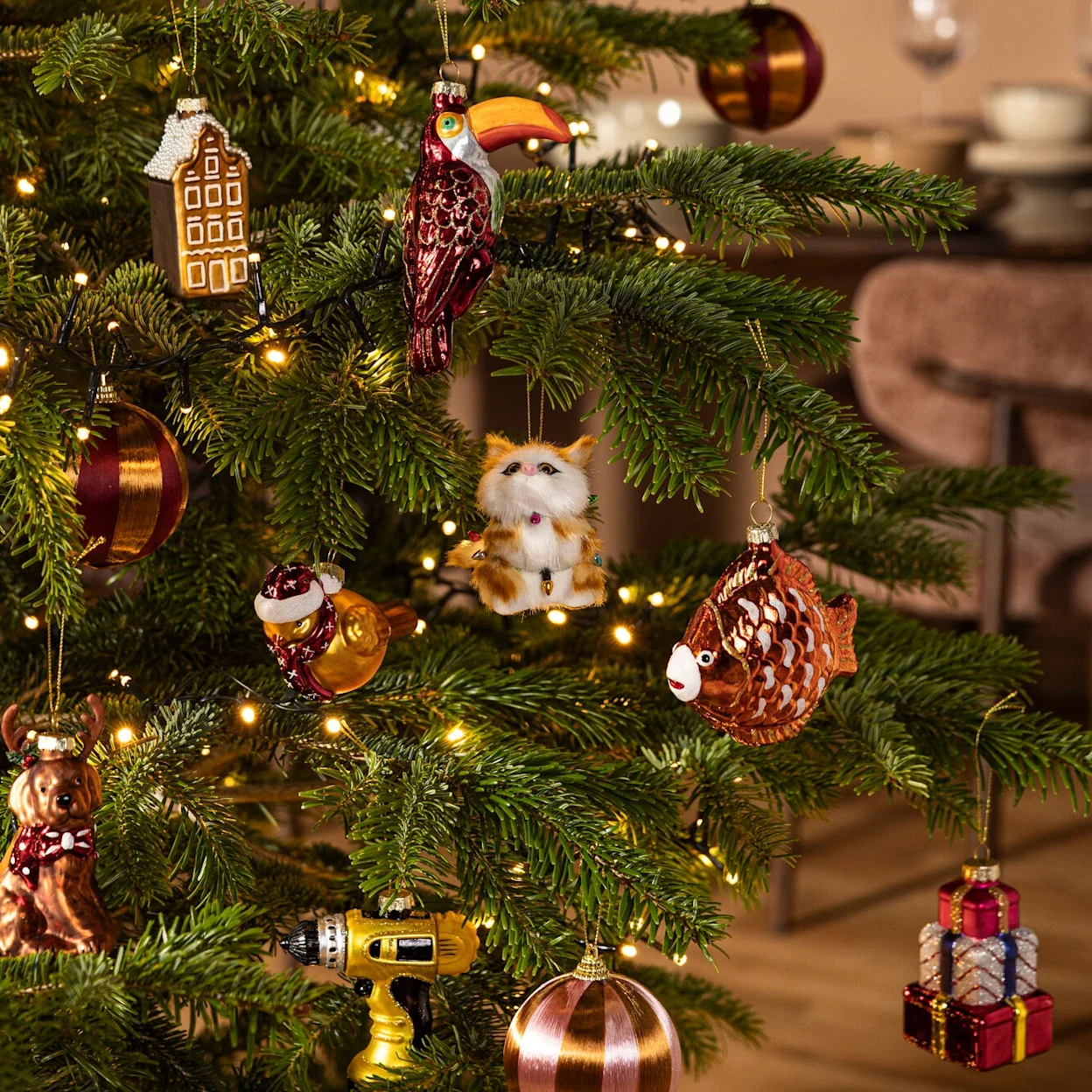 Kerst ornamenten