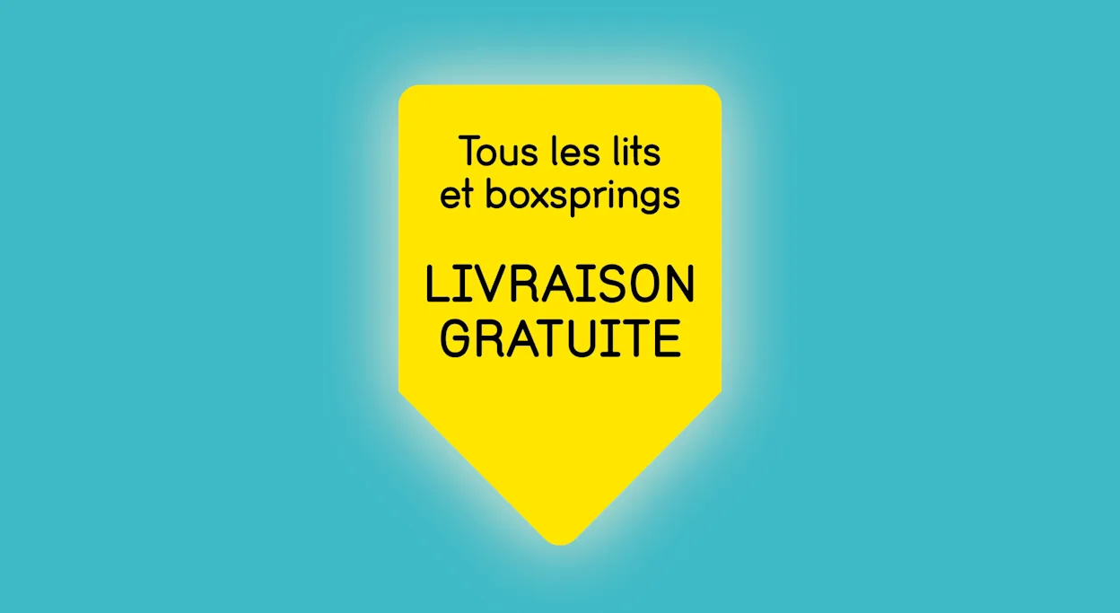 Tous les lits et boxsprings livraison gratuite