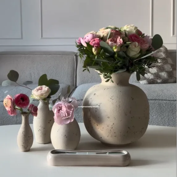 Inspiratie - Trends vazen - Beige en wit - NL