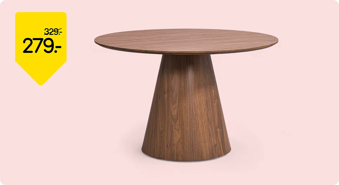 Eettafel Louis van 329,- voor 279,-