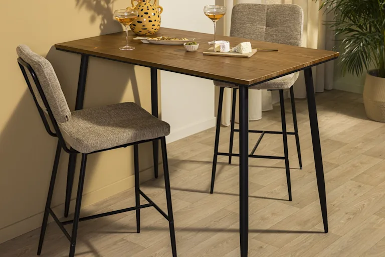 Beige barkruk