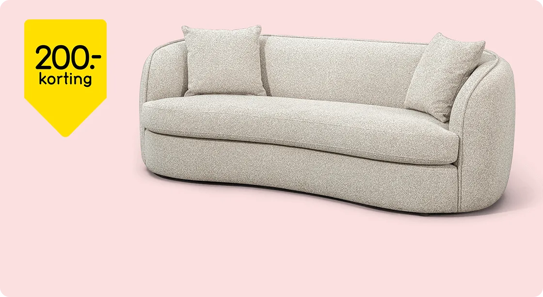 Bank Enzio 3,5-zits 200,- korting