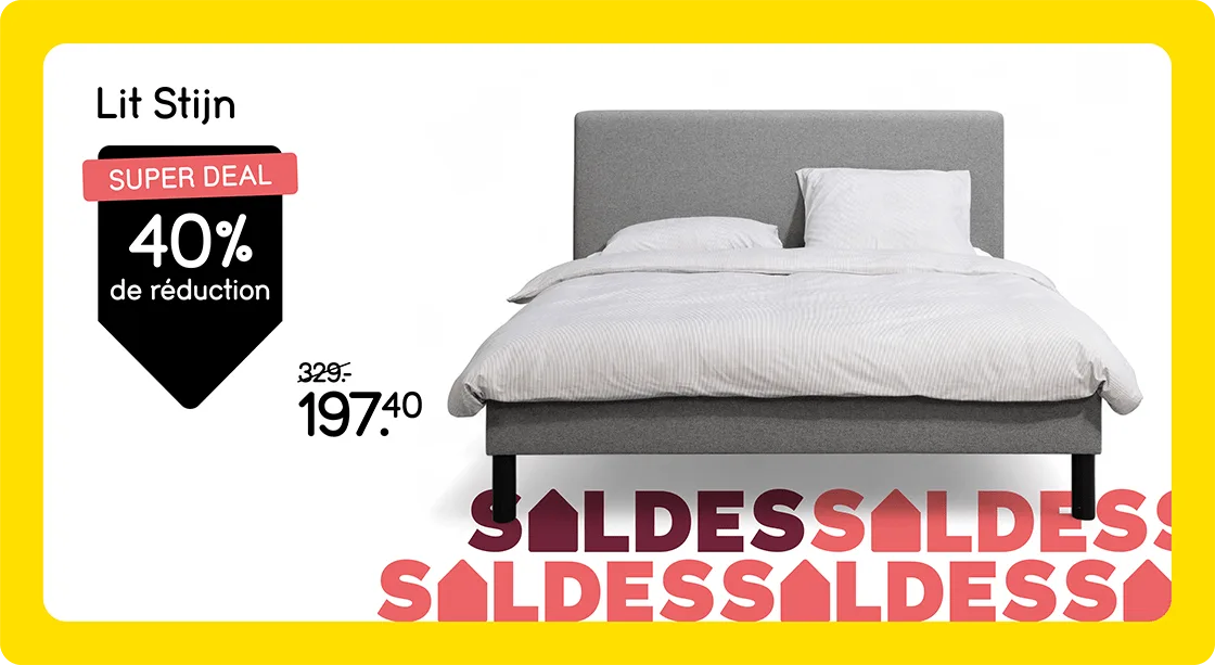 Lit Stijn avec 40% de réduction super deal