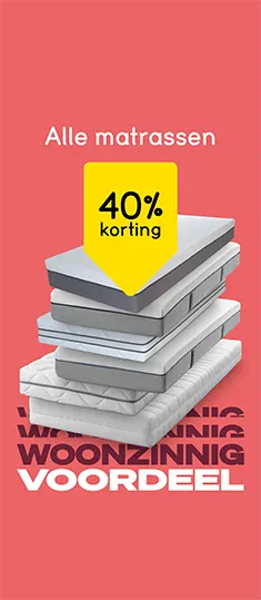 WK42/43 - Alle matrassen 40% korting