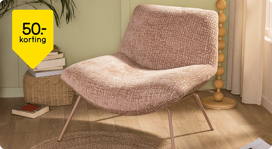Fauteuil Daan van 199,- voor 149,-
