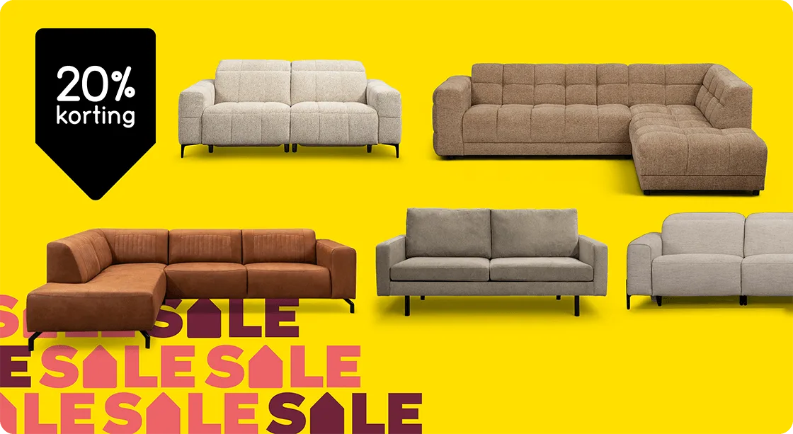 Diverse banken 20% korting