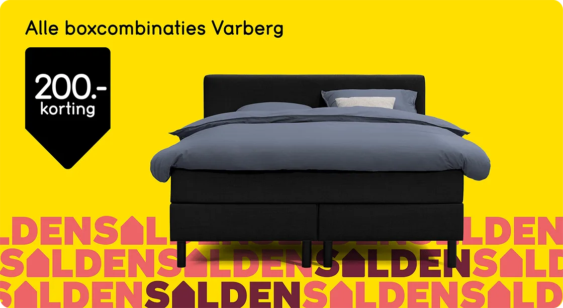 Boxcombinatie Varberg 140x200 cm van 749,- voor 549,-