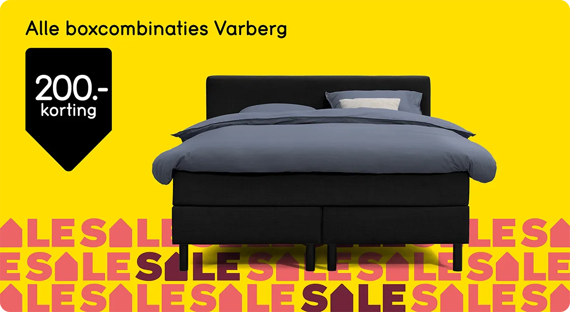 Alle boxcombinaties Varberg van 649,- voor 449,-