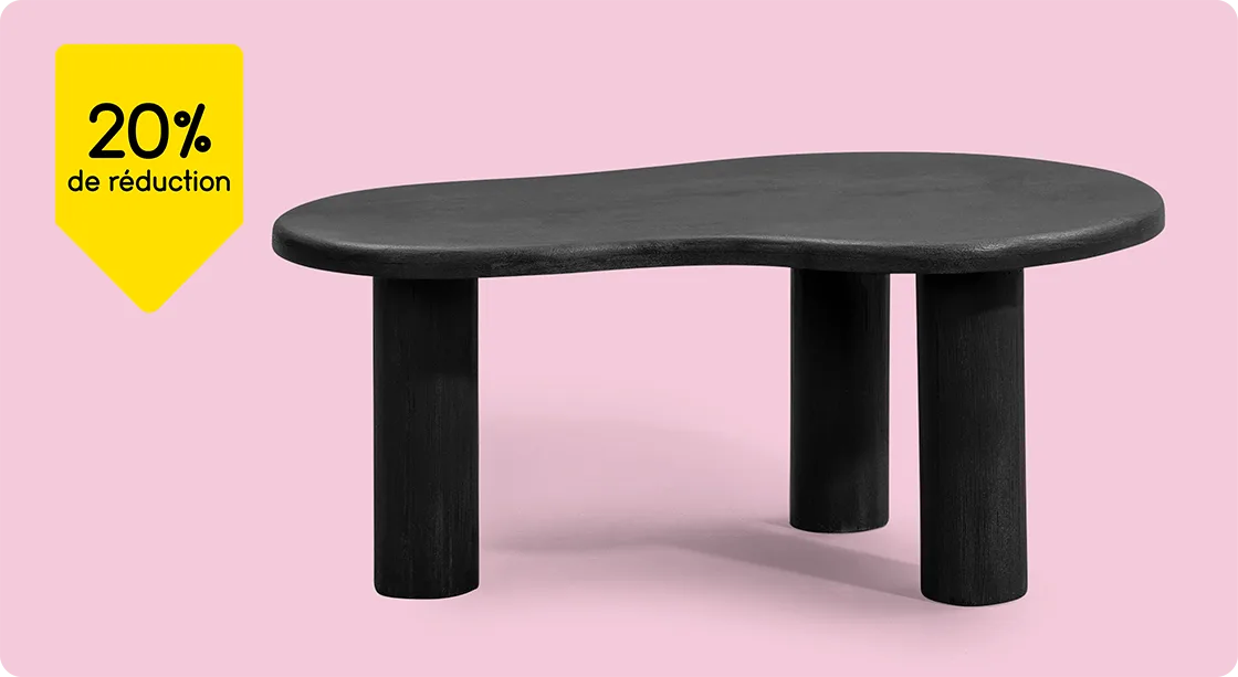Table de salon James 20% de réduction