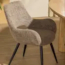 Eetkamerstoel Mels vierkant