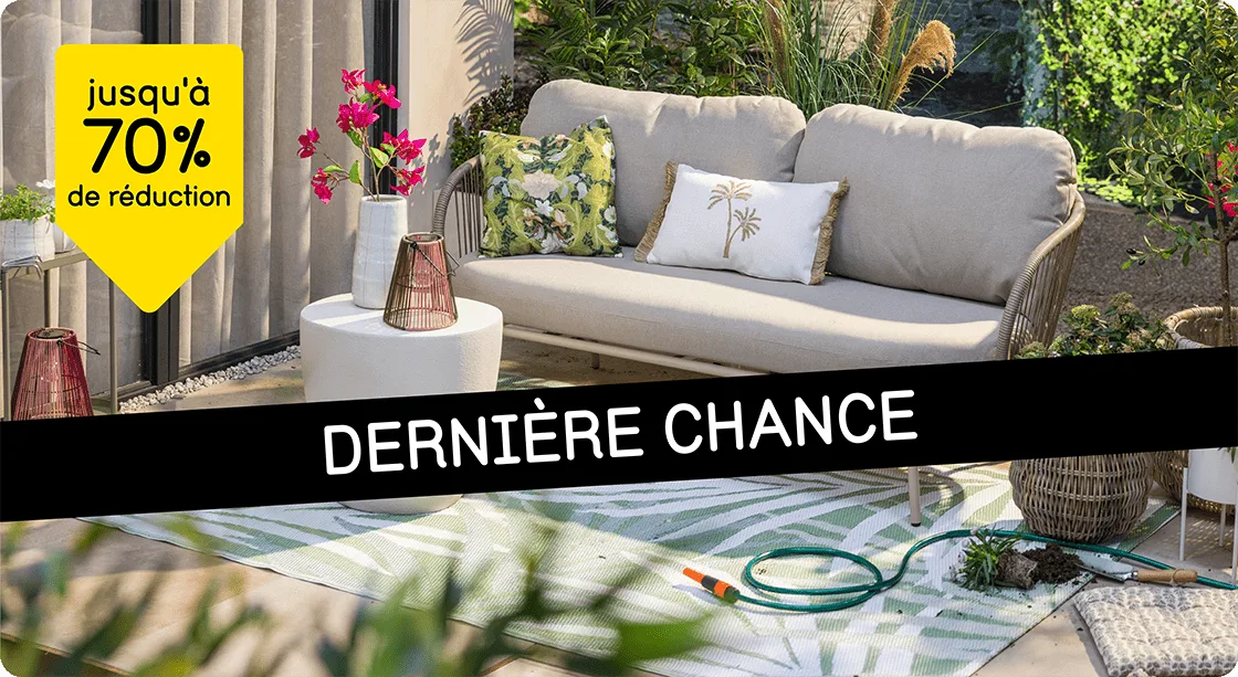 Articles de jardin jusqu'à 70% de réduction