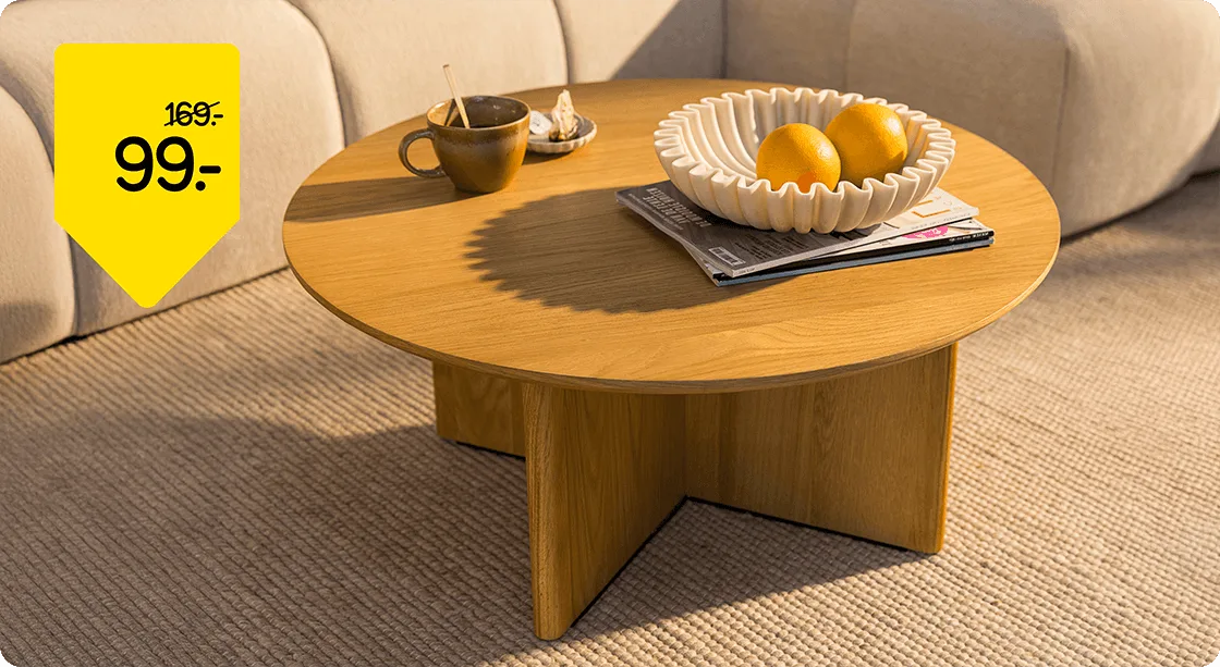 Salontafel Nicola van 169,- voor 99,-