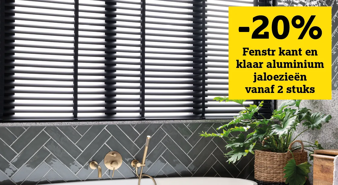 WK15 -  Bekijk Fenstr kant en klaar aluminium jaloezieën