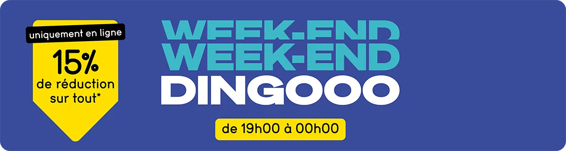 15% de réduction sur tout