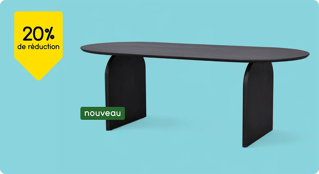 Toutes les tables de salle à manger Bella 20% de réduction
