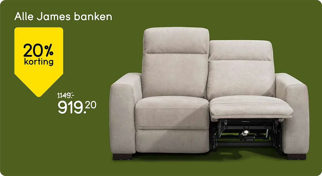 WK49 - Alle James banken 20% korting - NL