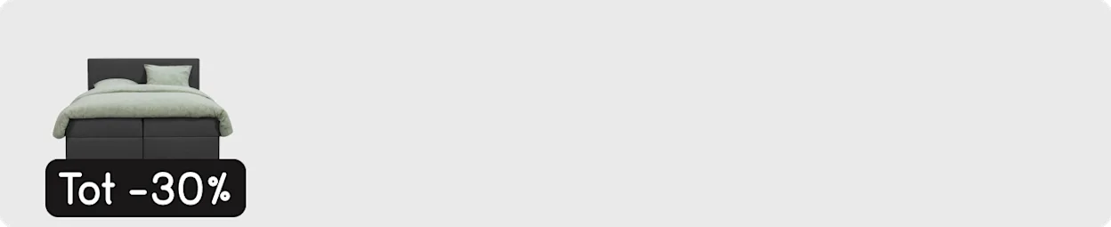 Categorie Boxsprings vanaf homepage