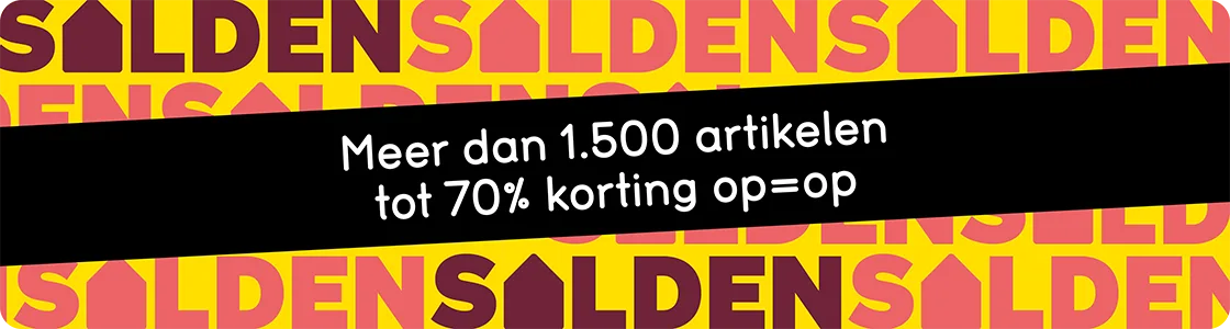Meer dan 1500 artikelen tot 60% korting op=op
