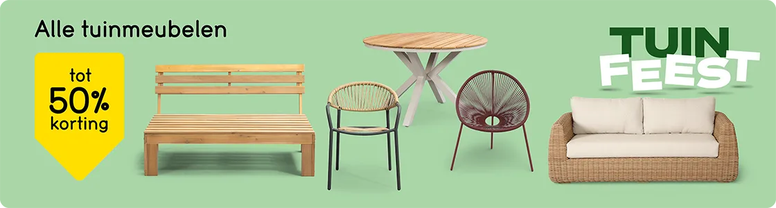 Alle tuinaanbiedingen tot 50%