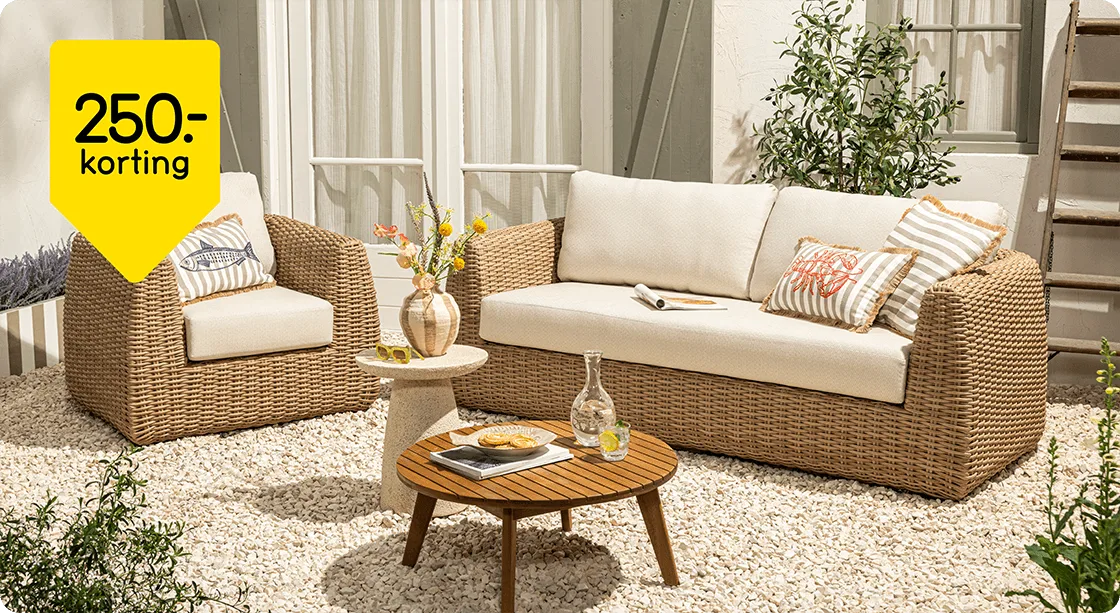 Loungeserie Bordeaux 250,- korting