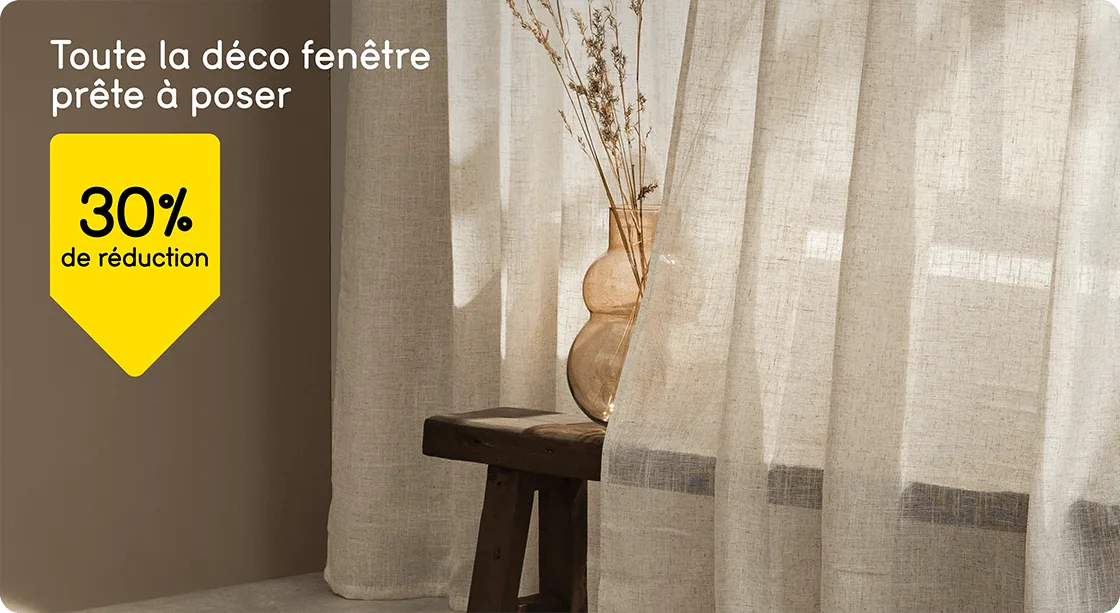 Toute la déco fenêtre prête à poser