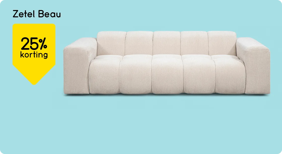 Zetel Beau 25% korting