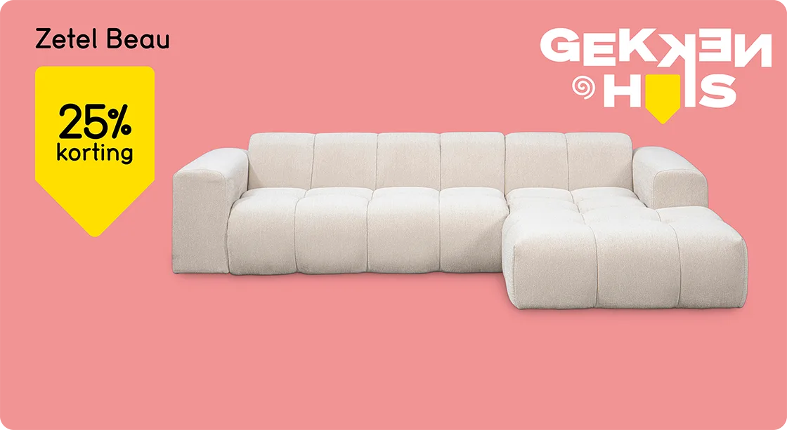 Zetel Beau 25% korting