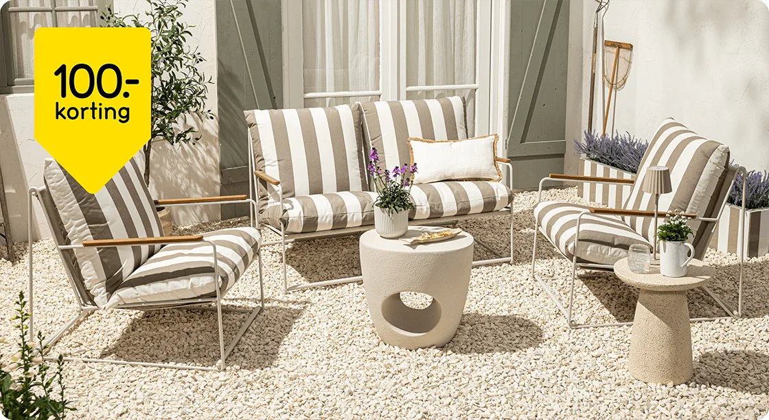 Loungeset Palmas van 599,- voor 499,-