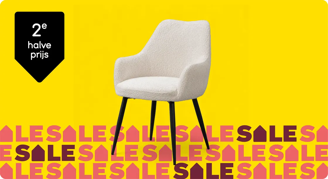 Eetkamerstoel en barkruk Tibor, Noah, Wout, Maud, Liv, Demi, Saar 2e halve prijs