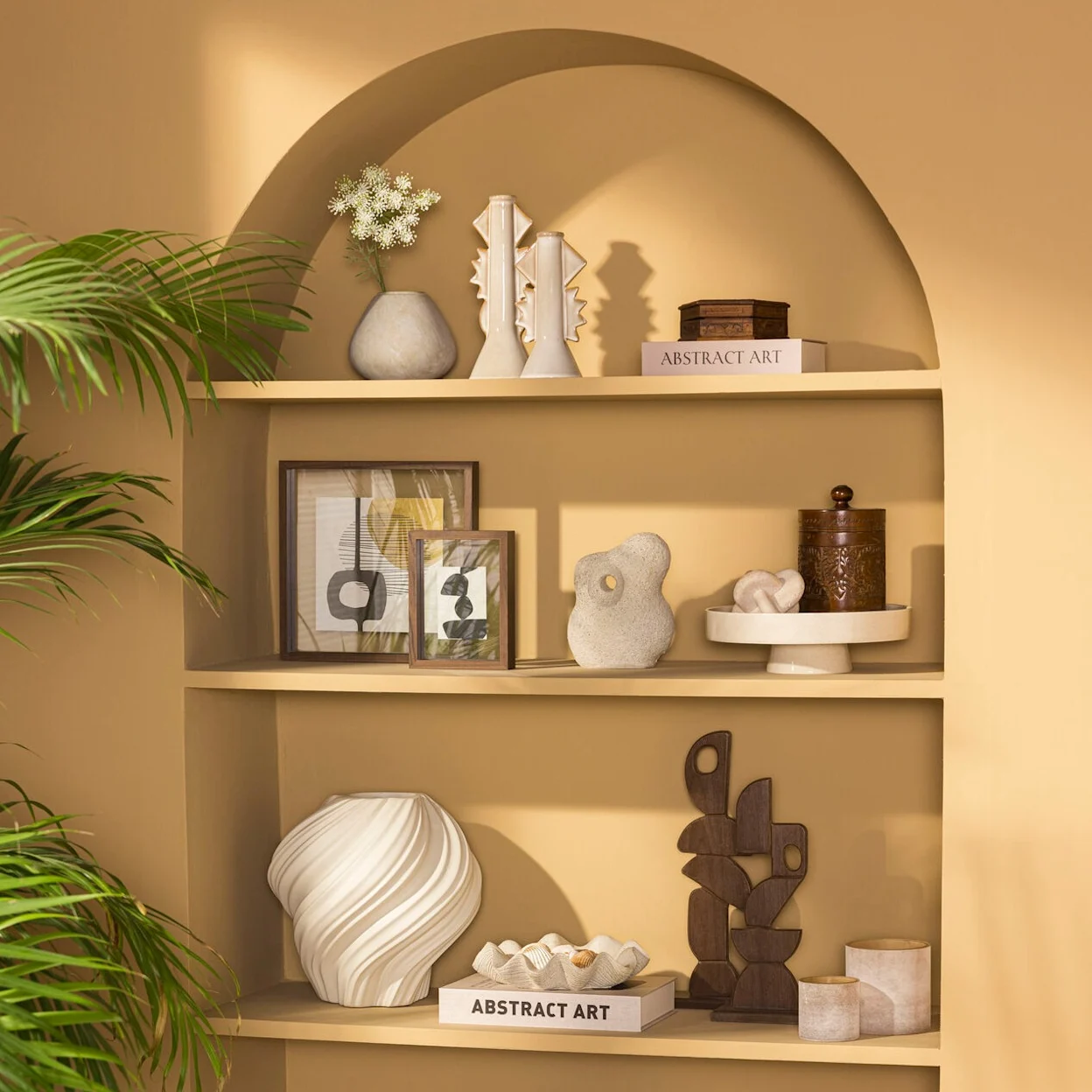 Inspiratie - koof met decoratie - 1:1