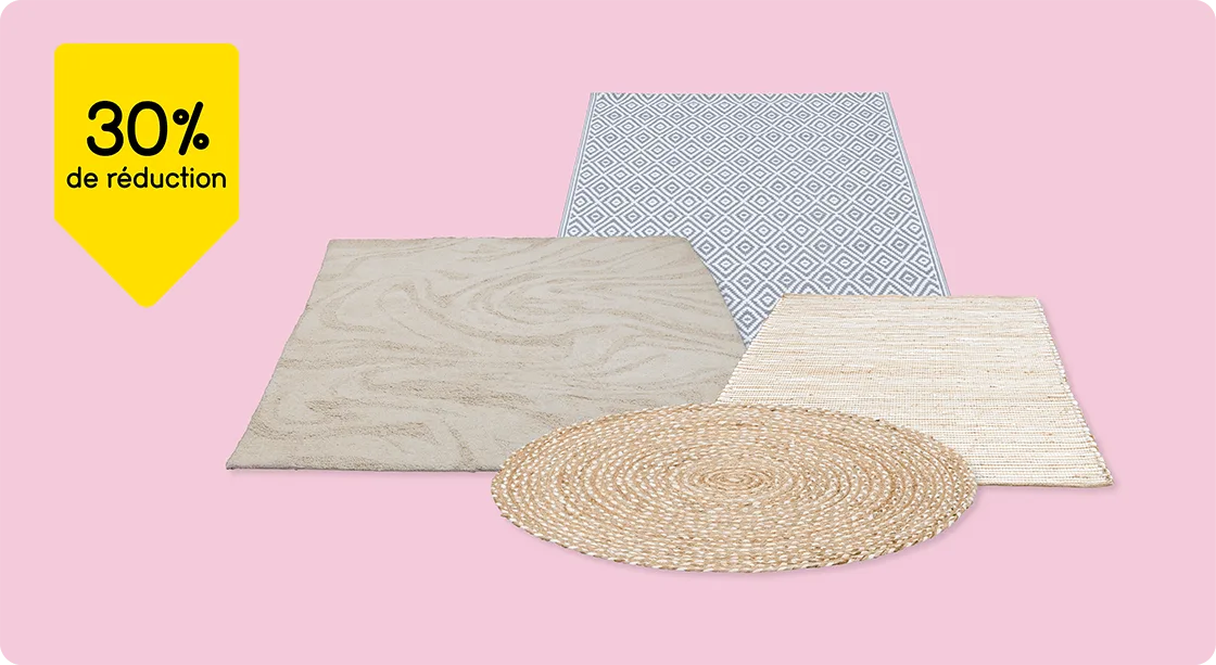 Tous les tapis 30% de réduction