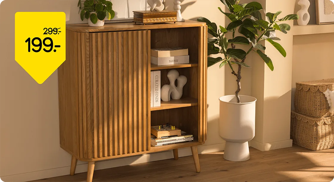 Wandkast Patrick van 299,- voor 199,-
