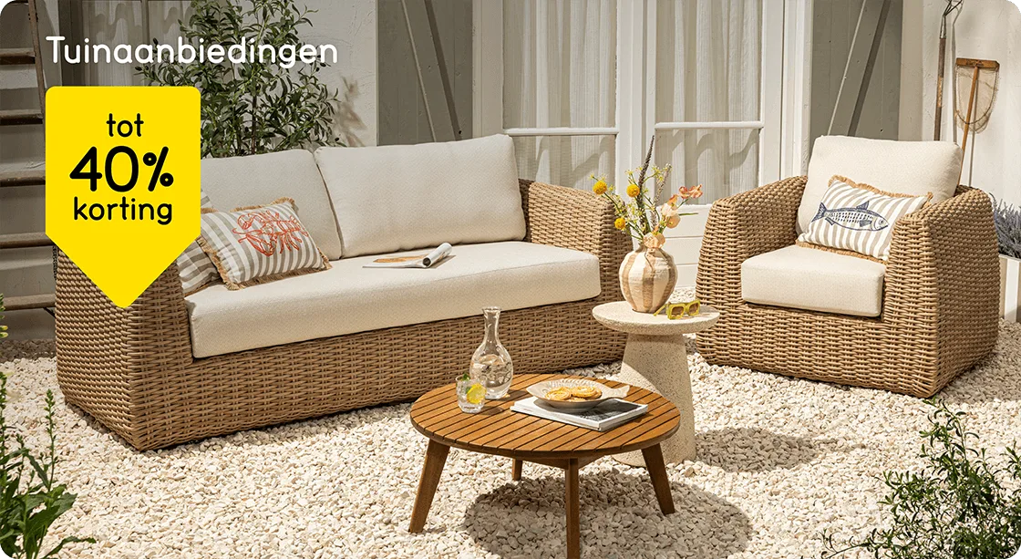 Alle tuinaanbiedingen tot 40% korting