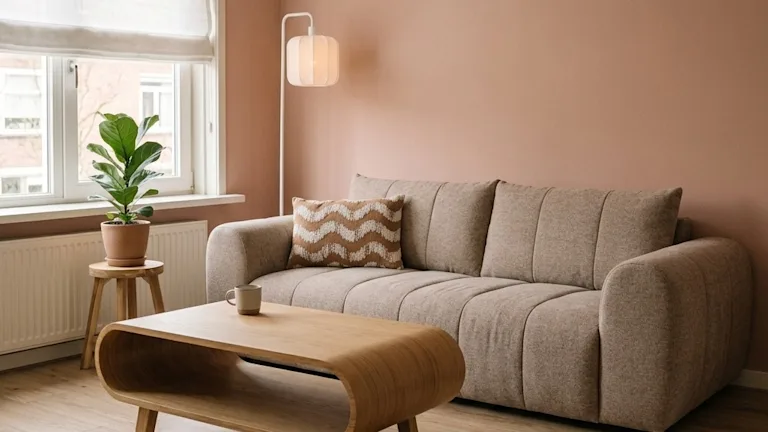 Bank juliette beige AI beeld 16:9