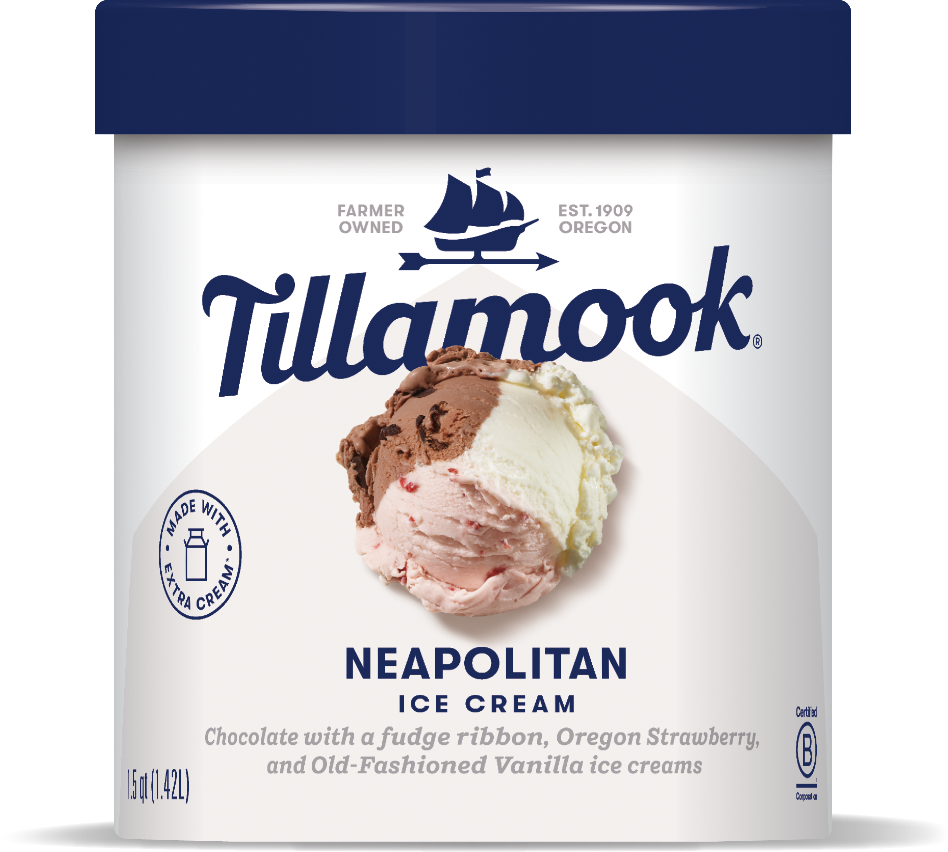 Neapolitan Ice Cream - Tillamook