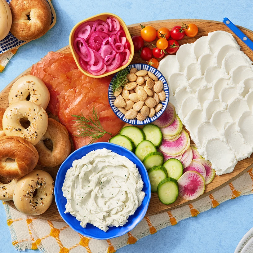 Tillamook Cream Cheese Spreads Brunch Board