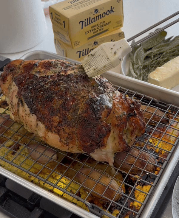 Stuffed Turkey Breast with Extra Creamy Gravy