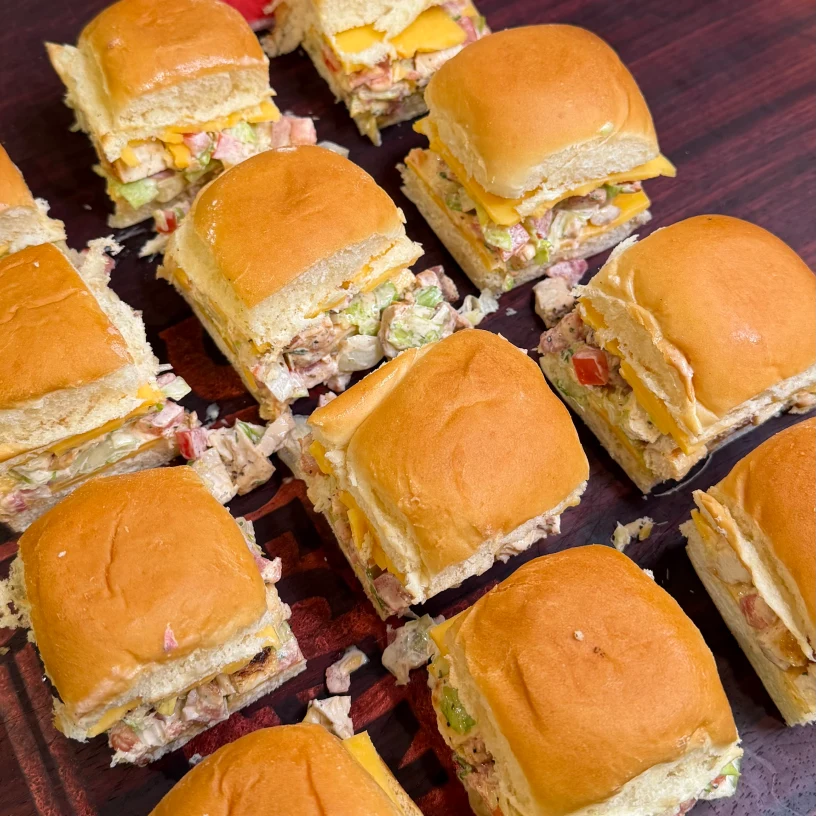 Chopped Club Sliders