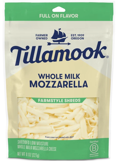 Tillamook Mozzarella Shredded Cheese