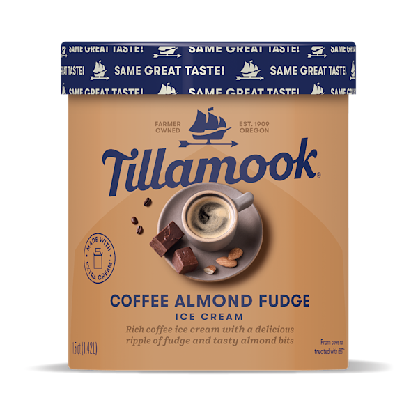 Coffee Almond Fudge Ice Cream Tillamook